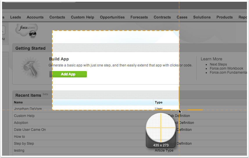 Using Snagit to Create Salesforce Documentation